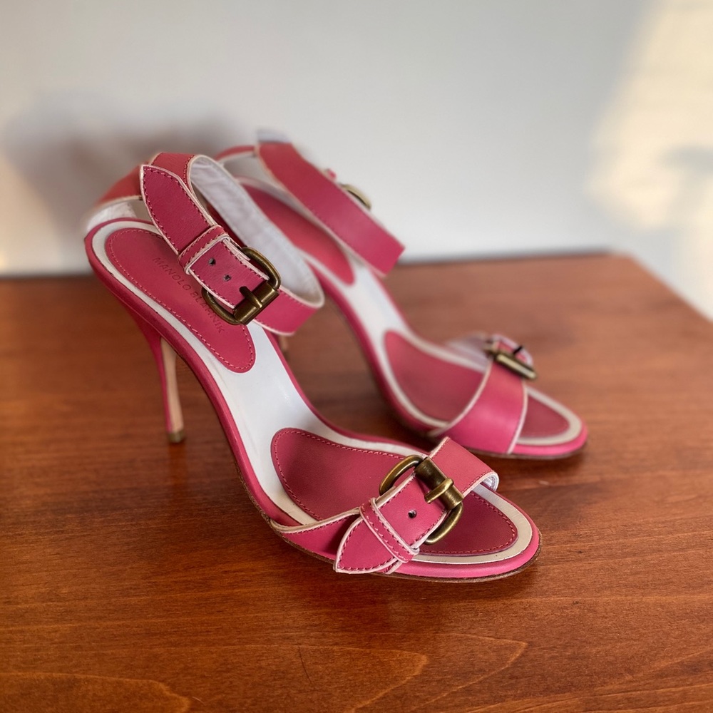 One of a kind Manolo Blahnik sandals